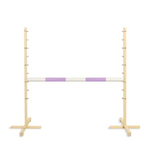 Springhindernis für Hobby-Pferd 120cm, Stange helles Lila
