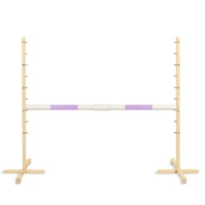 Springhindernis für Hobby-Pferd 160 cm, H-120cm, Stange helles Lila